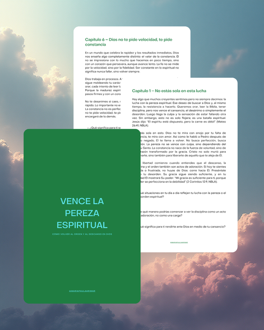 Vence la pereza espiritual: cómo volver al orden y al descanso en Dios